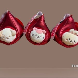 Hershey kisses Animal Plush set